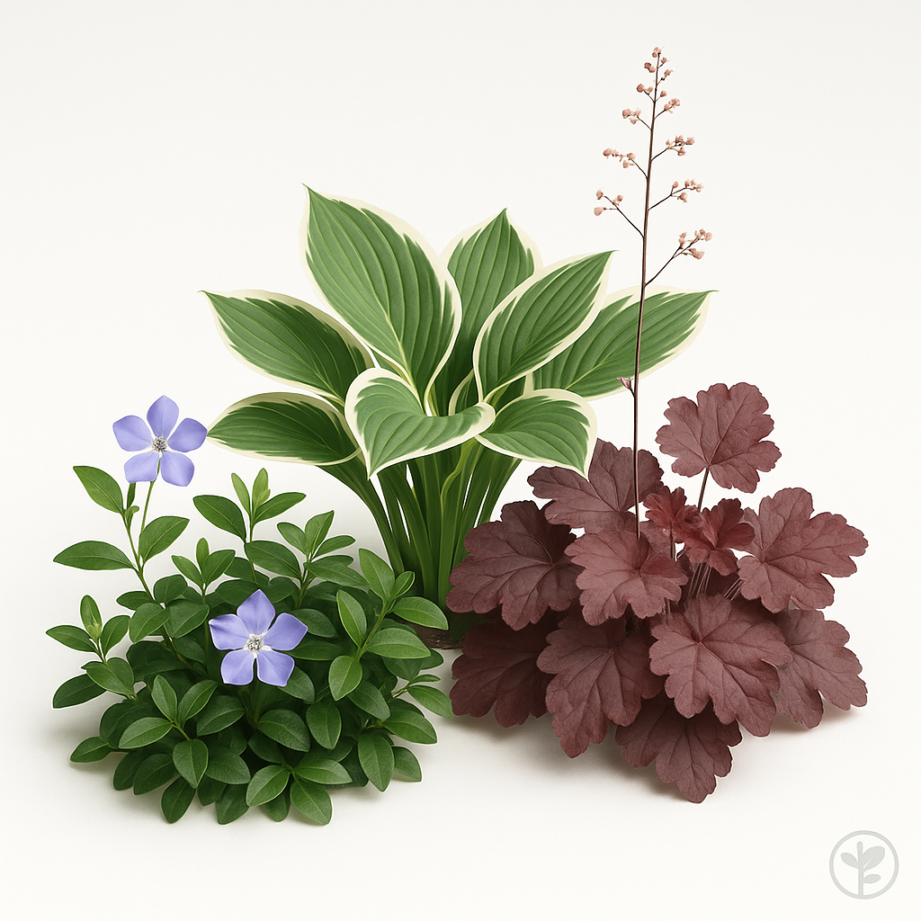 Immergrün & Pflegeleicht – Staudenpaket für pflegeleichte Gärten